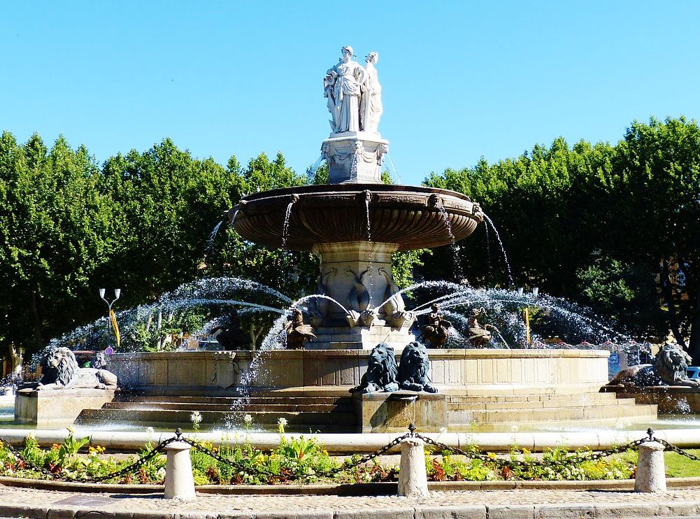 Fontaine de la Rotonde, Aix en Provence